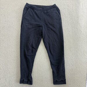 Prada Pants Navy Linea Rossa Joggers Sweatpants Elastic Cuffed Logo